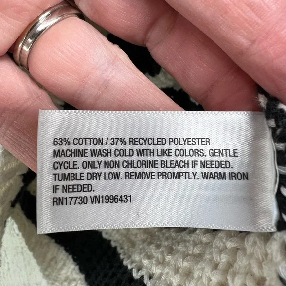 A New Day Striped Knit Sweater Tank Womens XXL - Picture 3 of 7